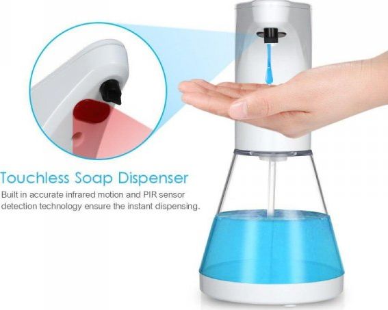 Dozownik do mydła ProMedix Automatyczny dozownik do płynnych mydeł, płynów dezynfekujących oraz żeli 480 ml