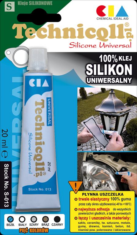 Technicqll Silikon uniwersalny bezbarwny 70ml