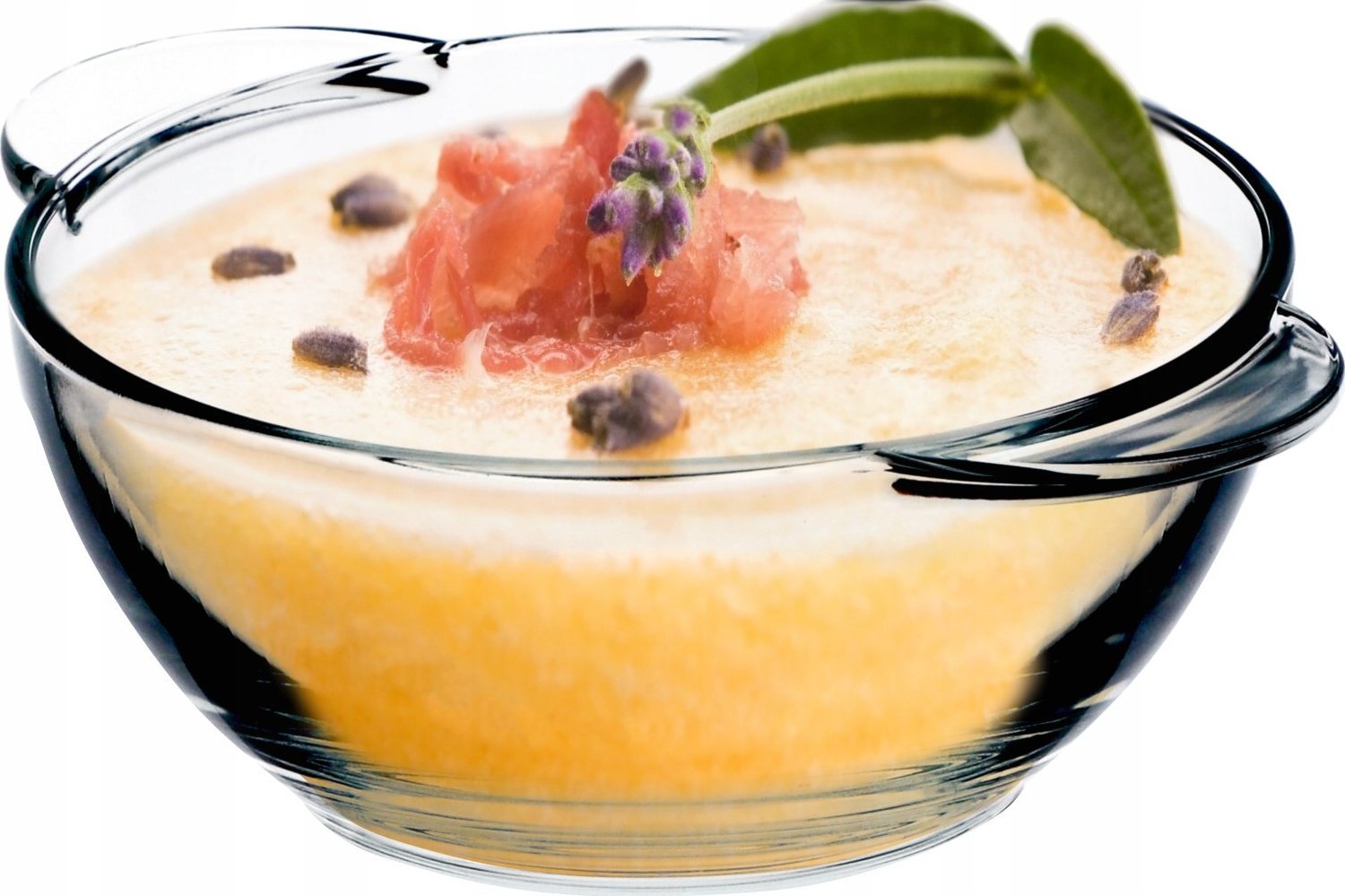 Kadax Bulionówka Miseczka Do Zupy Szklana 400ml 1szt