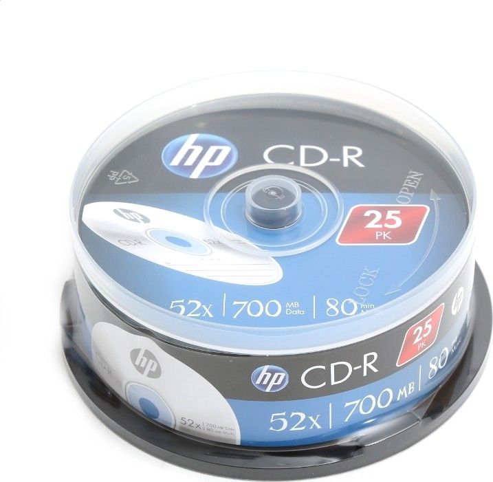 HP HP CD-R 700MB 52X CAKE*25 12929