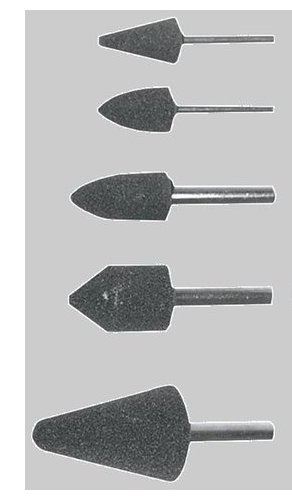 Top Tools Kamienie szlifierskie trzpieniowe 5szt. 60H005