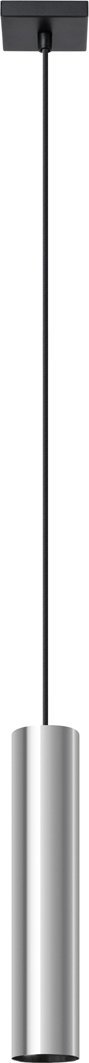 Lampa wisząca Sollux Lighting SOLLUX Lampa Wisząca LAGOS 1 chrom 1 x GU10 SL.1204