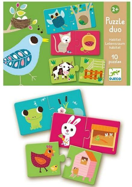 Djeco Zwierzęta i ich domy (145693)