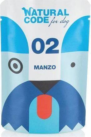 Natural Line s.r.l NATURAL CODE PIES sasz.100g 02 WOŁOWINA /20