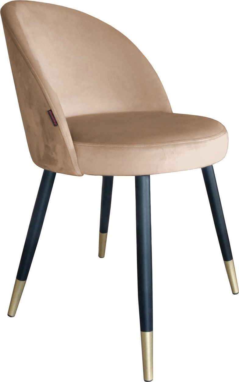 Atos Krzesło TRIX noga czarna/złota MG06