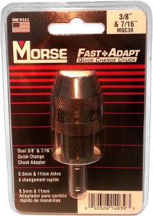 M.K. Morse Szybkowymienny uchwyt FAST-ADAPT MK MORSE dla 9,5mm i 11,1mm - MORSE-PTA-MQC38