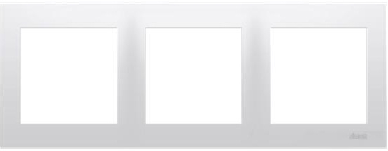 Kontakt-Simon Ramka potrójna SIMON54 uniwersalna biała - DR3/11