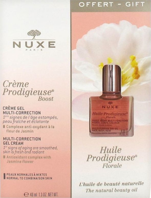 Nuxe NUXE Creme Prodigieuse Boost Krem do twarzy na dzień 40ml zestaw upominkowy