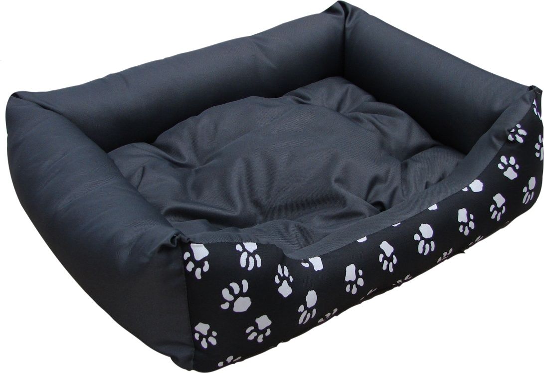 Światlegowisk Legowisko sofa z poduszką dla psa kota stalowa z łapkmi 64x48 r.1