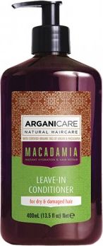 Arganicare Arganicare Macadamia Odżywka bez spłukiwania do suchych i zniszczonych włosów 400 ml