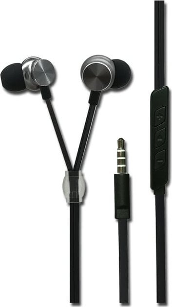 Słuchawki 2GO 2GO In-Ear Stereo-Headset "Luxury" Zipper-Style anthrazit