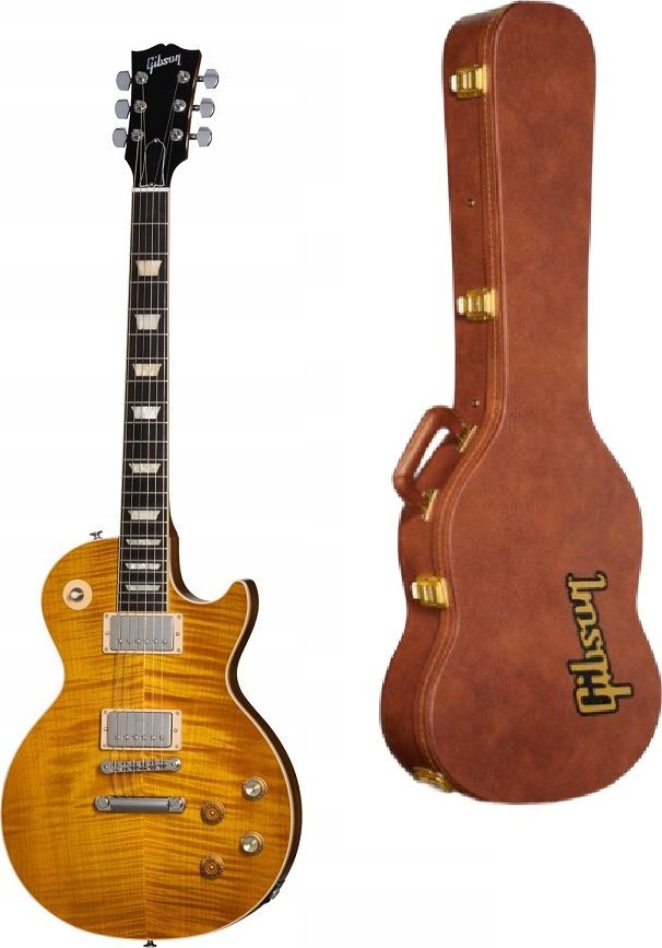 ZESTAW Gibson Kirk Hammett Greeny Les Paul Standard Gitara Elektryczna Nowa