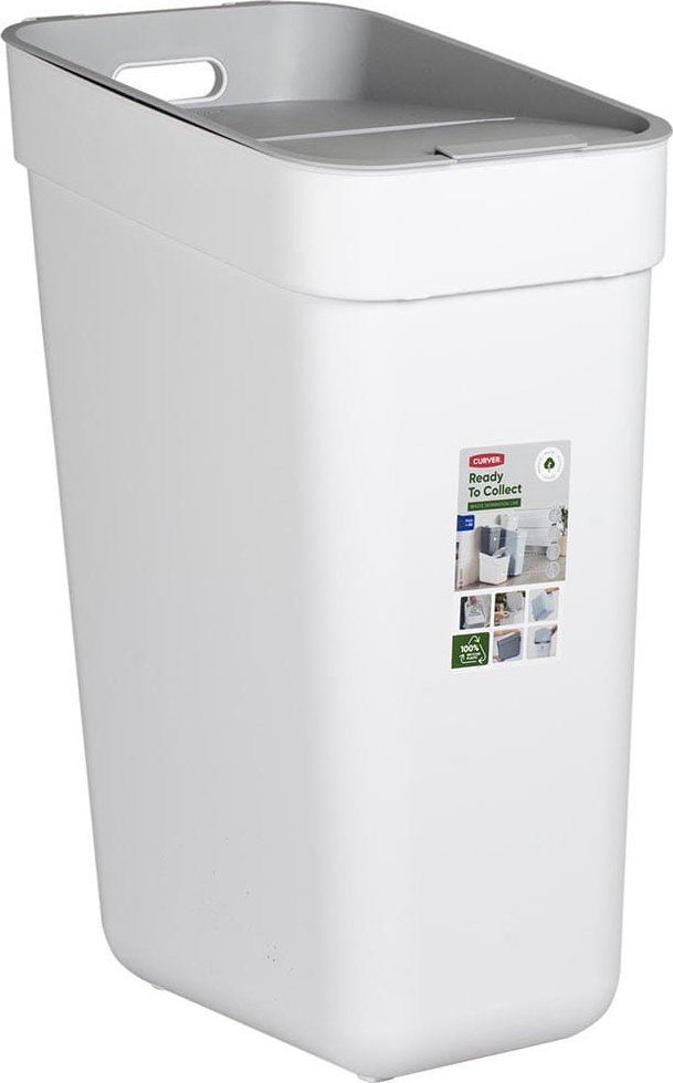 Kosz na śmieci Keter biały (252104)