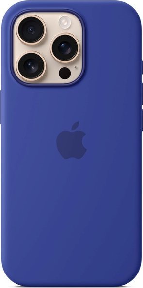 Apple Apple iPhone 16 Pro Silikoninis dėklas with MagSafe - Ultramarine