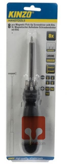 SCREWDRIVER MAGNET_BIT 8PCS