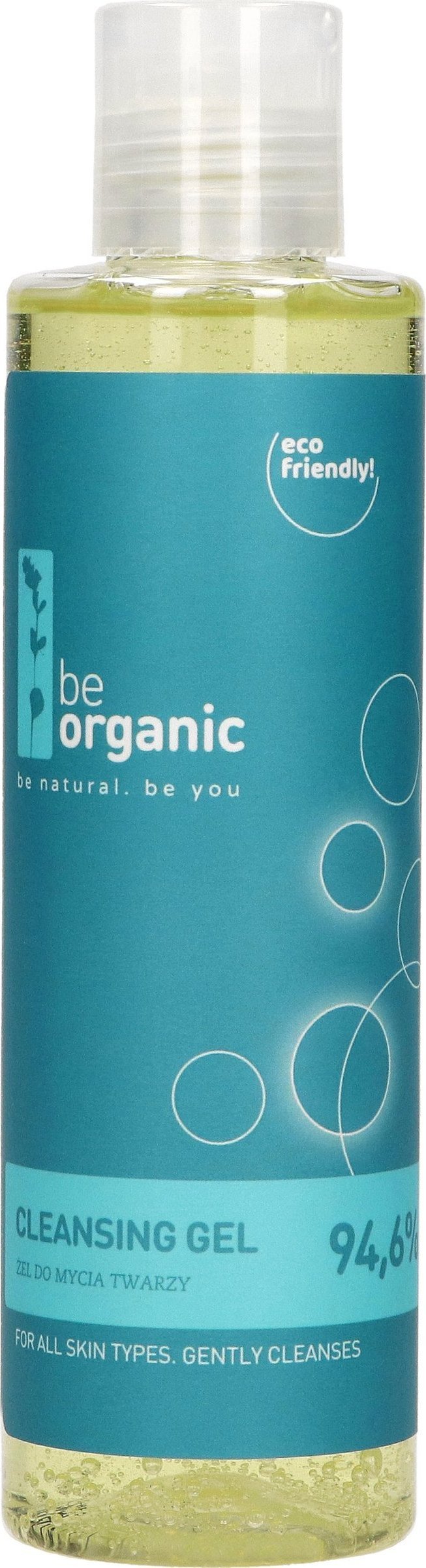 Be Organic Łagodny Żel do Mycia Twarzy 200ml