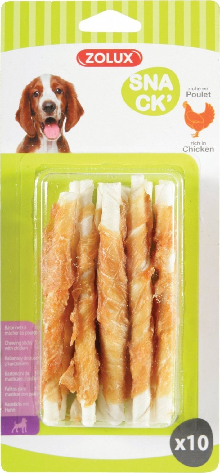 Zolux ZOLUX Kabanosy z kurczakiem 10 szt.
