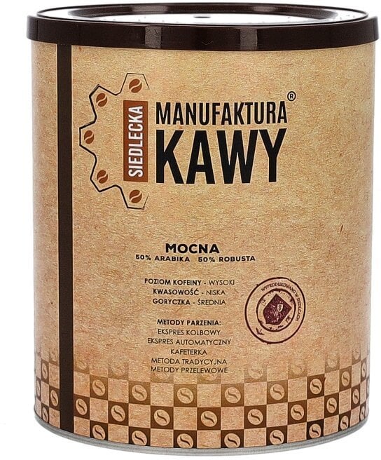 Kawa mielona Siedlecka Manufaktura Kawy Kawa mielona SMK Mocna Mieszanka 250g