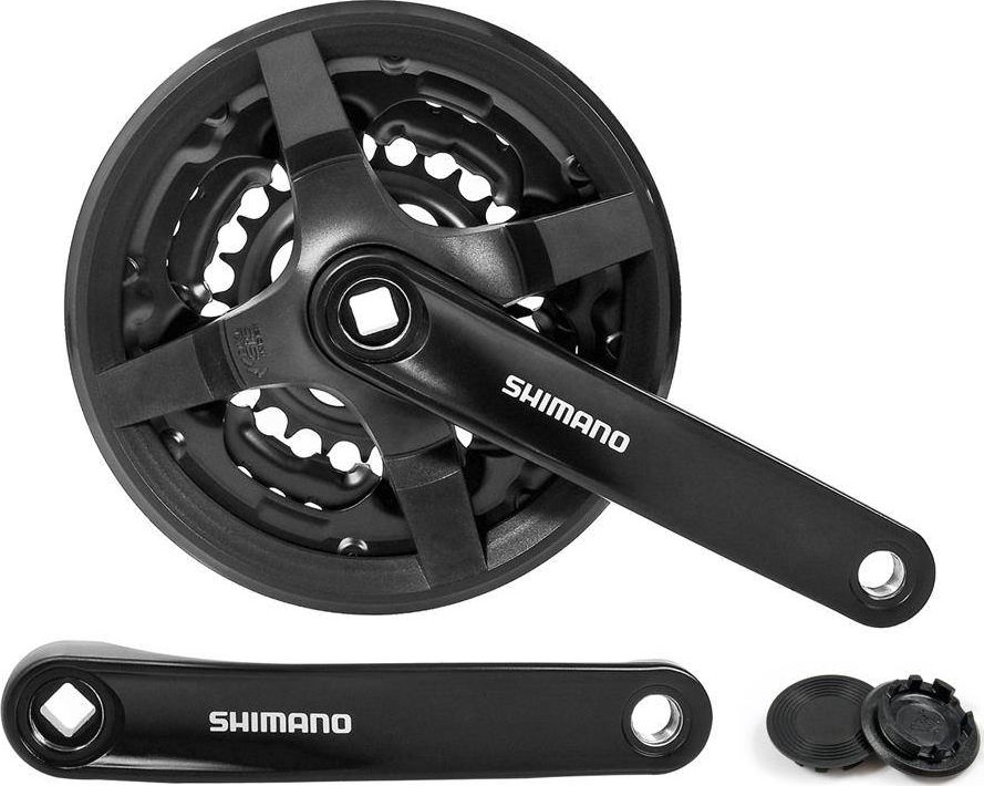 Shimano Mechanizm korbowy FC-TY301 170 mm 42x34x24 170 mm z osłoną