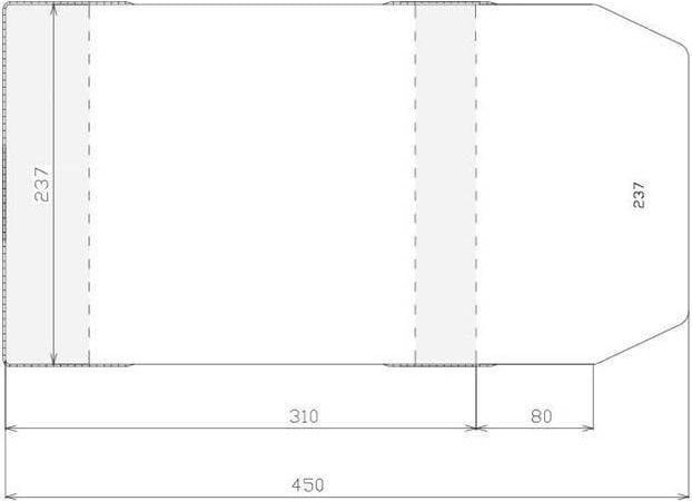 Sztapel Okładka regulowana 237x390mm (50szt)