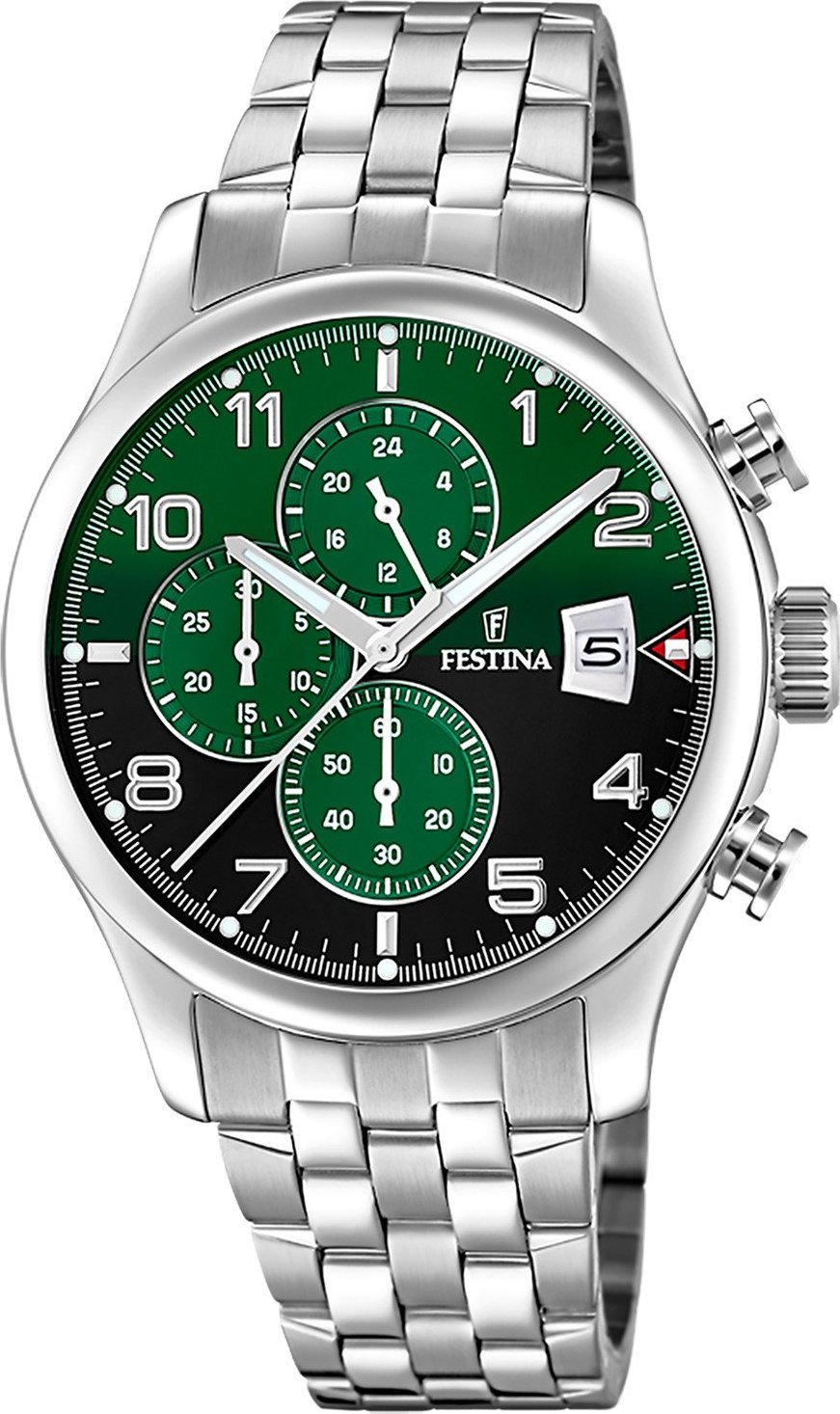 Zegarek Festina Zegarek męski Festina F20374-7 srebrny