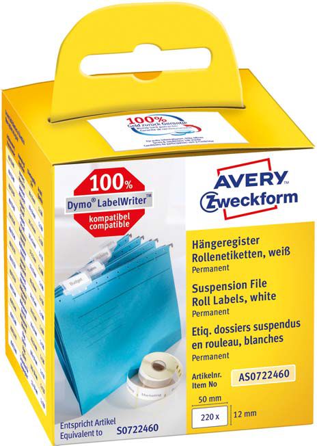 Avery Zweckform ETYK.ZF UNIWERSAL.NA ROLI 50X12 220 ETYK - AS0722460