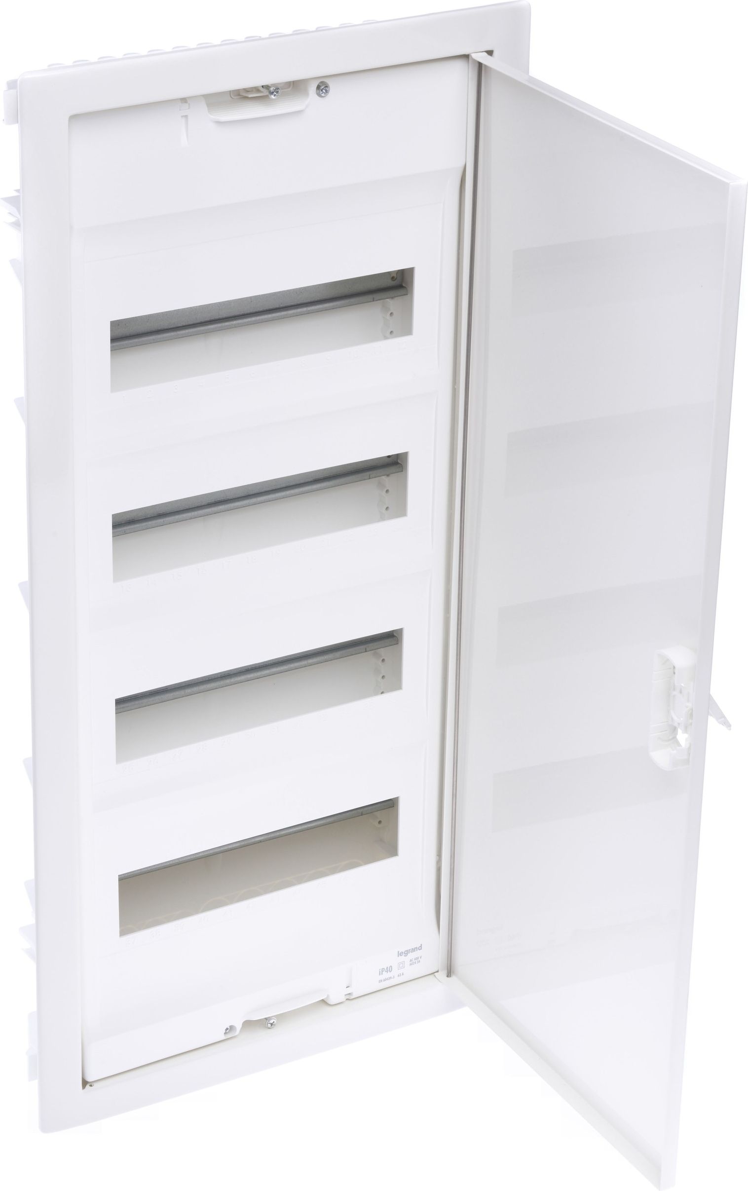 Legrand Rozdzielnica wnękowa RWN N+PE 4x12 drzwi metalowe 602434