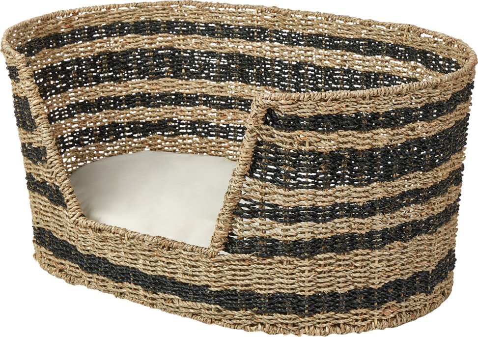 Beliani Legowisko z trawy morskiej 65 x 44 cm naturalny DURBAN