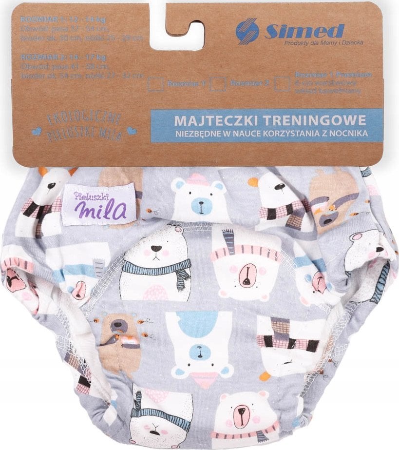 Simed Majtki treningowe Miś 12-14 kg, 1 szt.