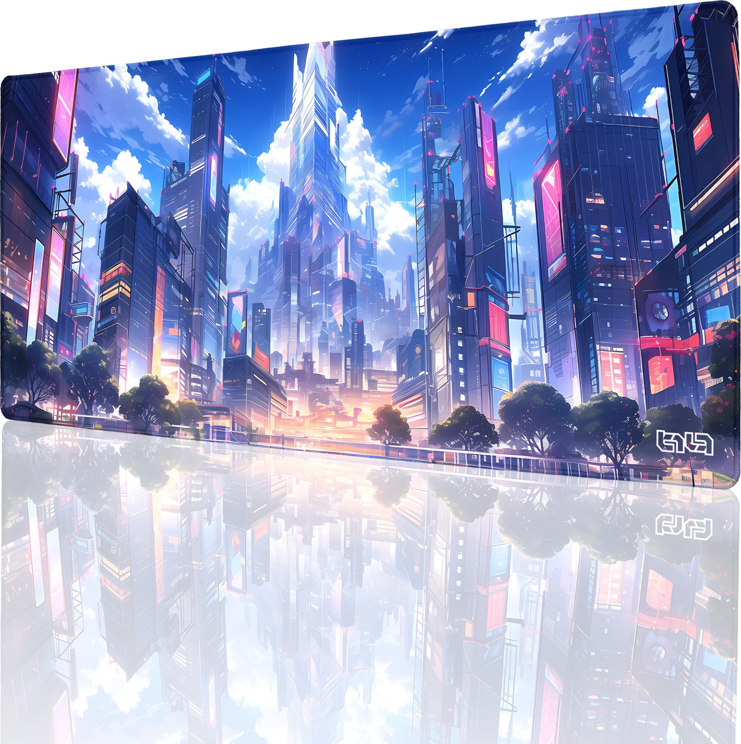 Podkładka Tilt PODKŁADKA GAMINGOWA Futurystyczne Tokio 90x40 TILT XL Wytrzymała