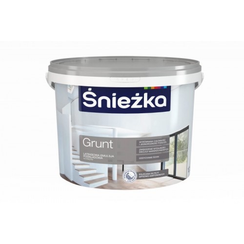Śnieżka Grunt Emulsja lateksowa gruntująca do wnętrz 10L