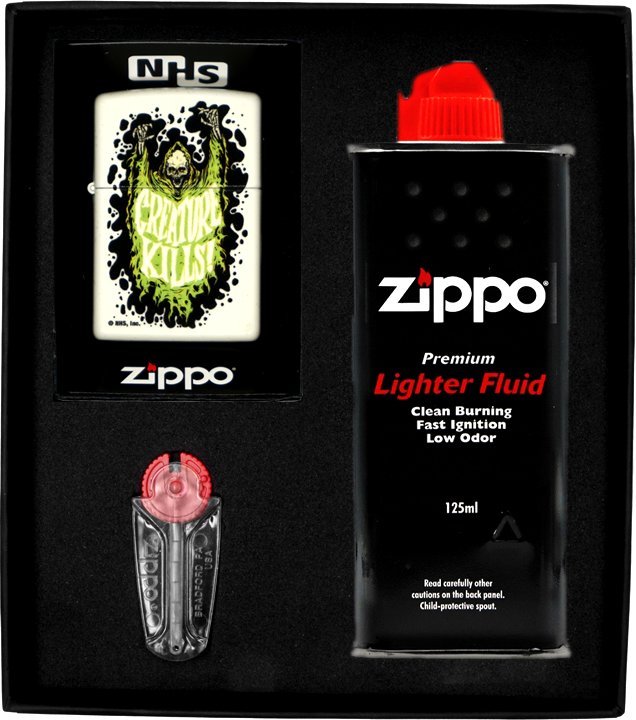 Zestaw ZIPPO Zapalniczka SANTA CRUZ DESIGN 3 Prezentowy No1