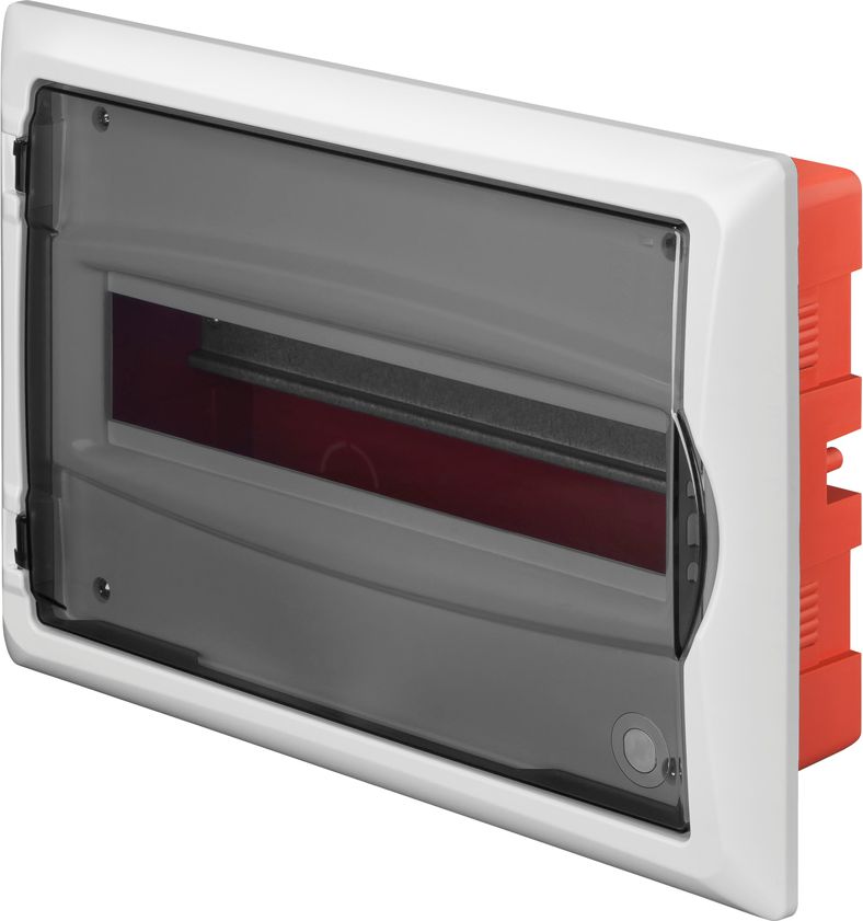 Elektro-Plast Rozdzielnica modułowa 1 x 12 p/t ECONOMIC BOX RP 1/12 drzwi transparentne N+PE IP40 (2513-01)
