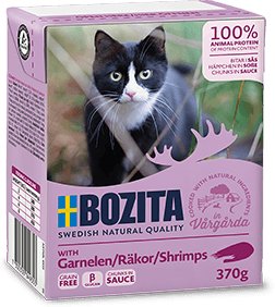 BOZITA Cat Krewetki W Sosie 12x370g
