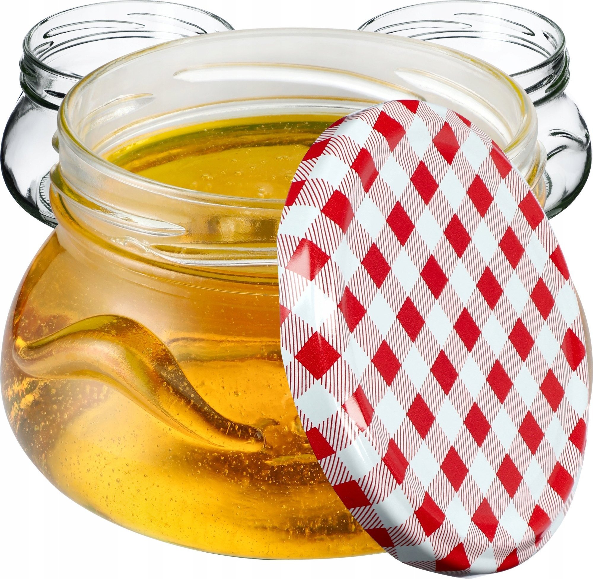 Kadax 20 szt. Słoik Szklany 300ml Na Dżem + Wieczko fi82