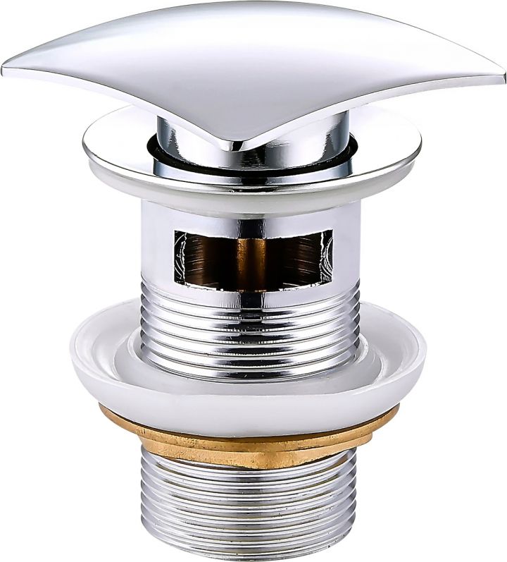 Mexen Korek automatyczny klik-klak kwadratowy chrom