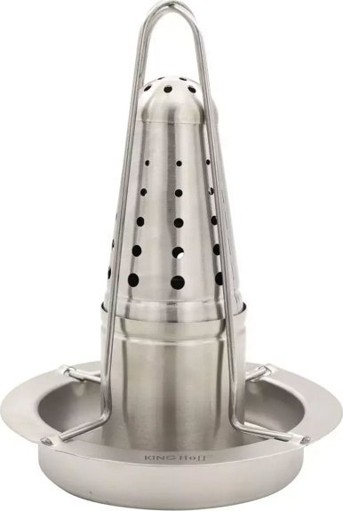 KingHoff STOJAK DO PIECZENIA KURCZAKA Z OCIEKACZEM I AROMATYZEREM KINGHOFF KH-1880