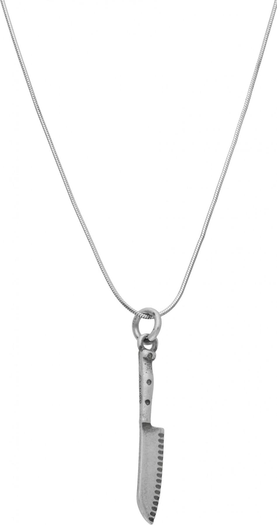 Rosanto Srebrna zawieszka nóż kuchenny dla kucharza 925