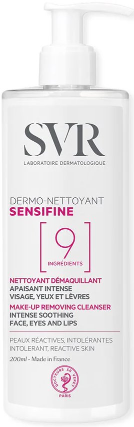 SVR Sensifine Dermo-Nettoyant Kojący krem-żel oczyszczający dla skóry wrażliwej 400ml