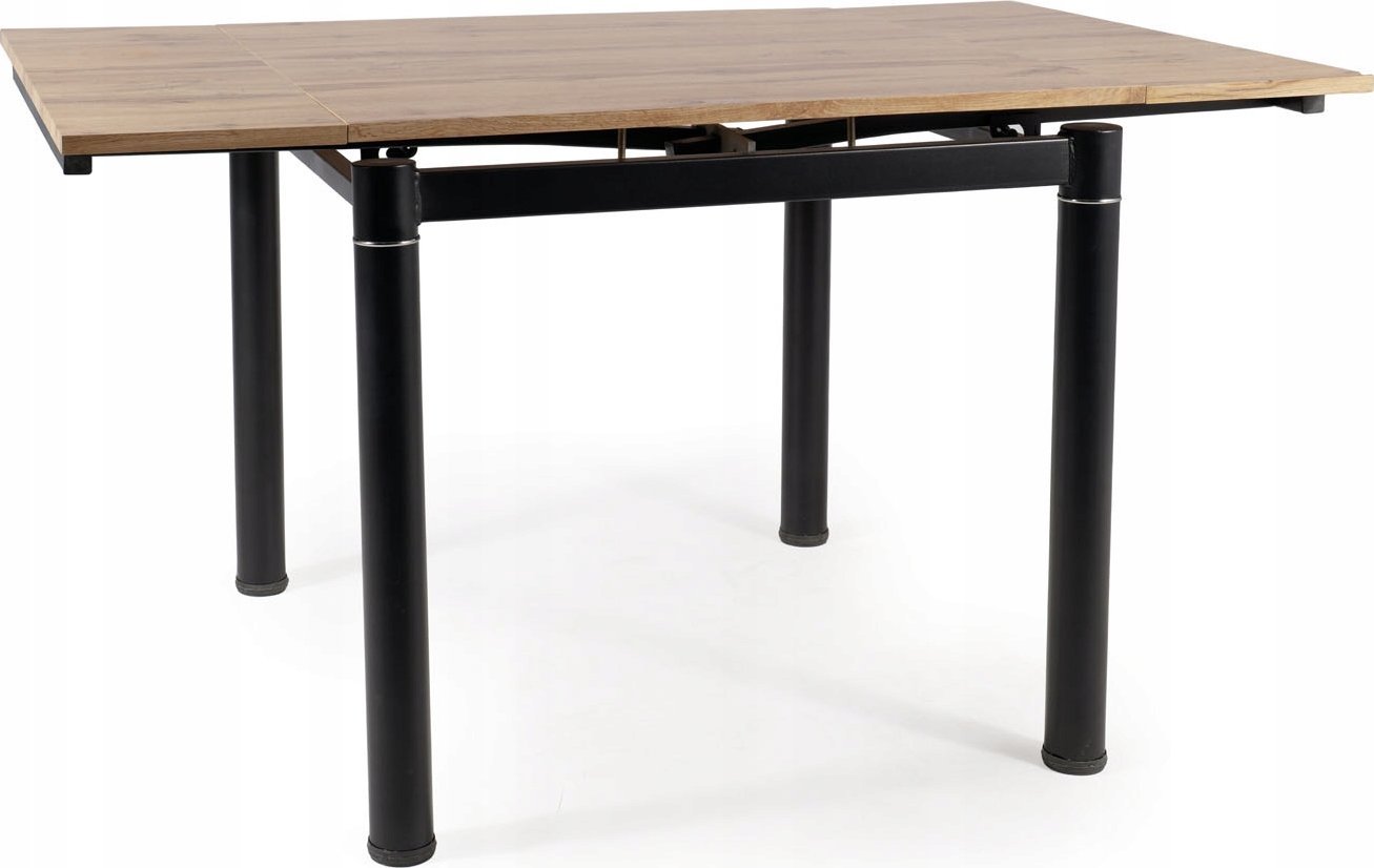 Signal Stół rozkładany GD-082 80x80 (131) dąb/czarny