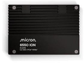 Micron 6550 ION - SSD - Enterprise - verschlusselt - 30.72 TB - intern - 2.5" (6.4 cm) - U.2 PCIe 5.0 x4 (NVMe) - SHA-512, FIPS 140-3 Level 2 - Self-E