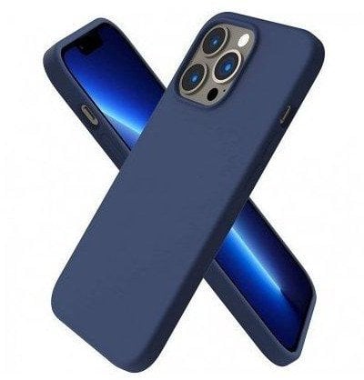 Mocco Ultra Slim Soft Matte 0.3 mm Silicone Case for Xiaomi 12 5G / 12X 5G Dark Blue