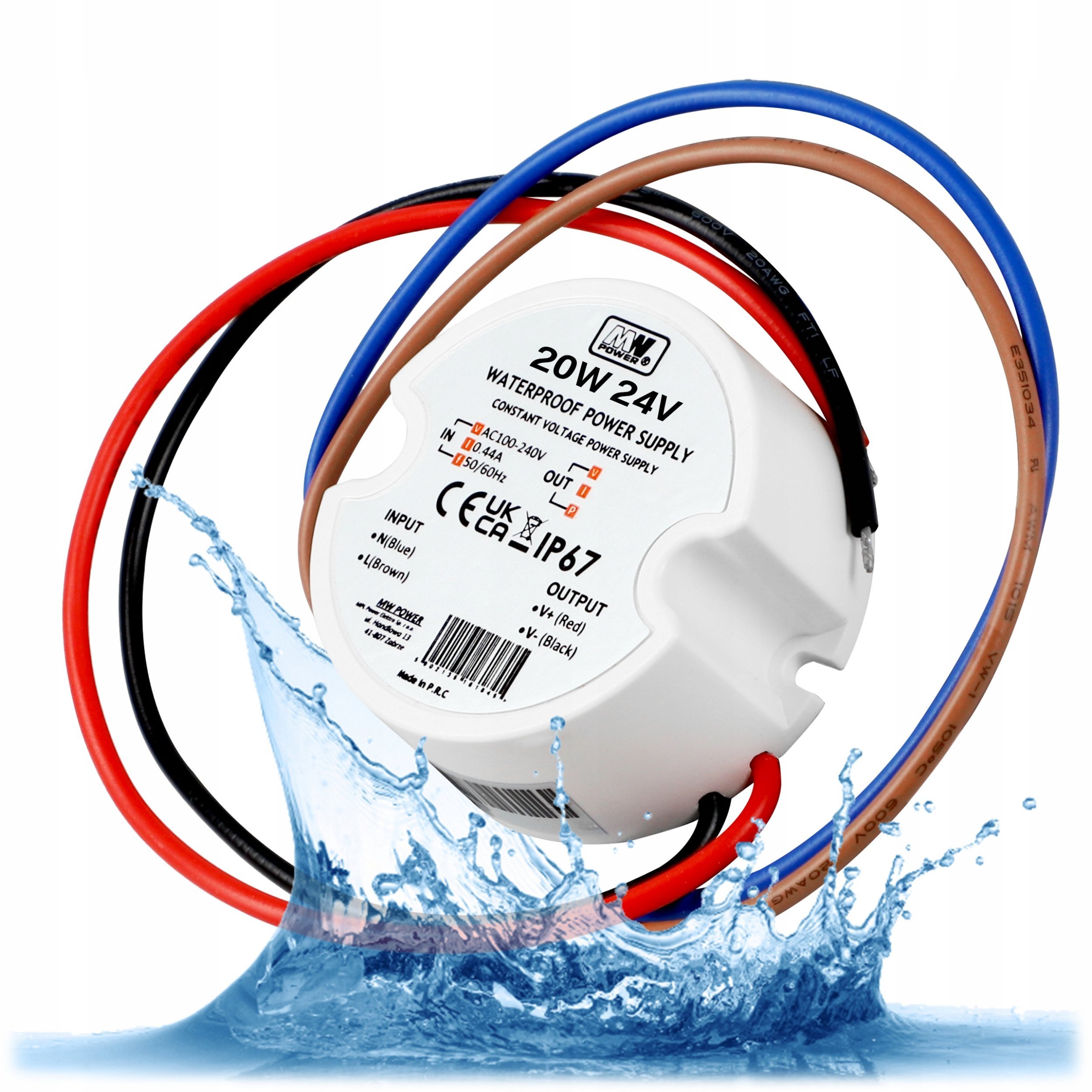 ZASILACZ IMPULSOWY 24V/0.83A-TP-V2 MW POWER