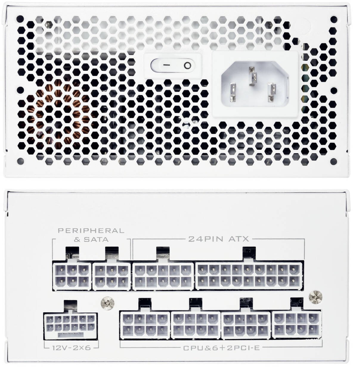 Zasilacz Lian Li SP850 V2 Gold Zasilacz modular, ATX, 850 Watt, biały
