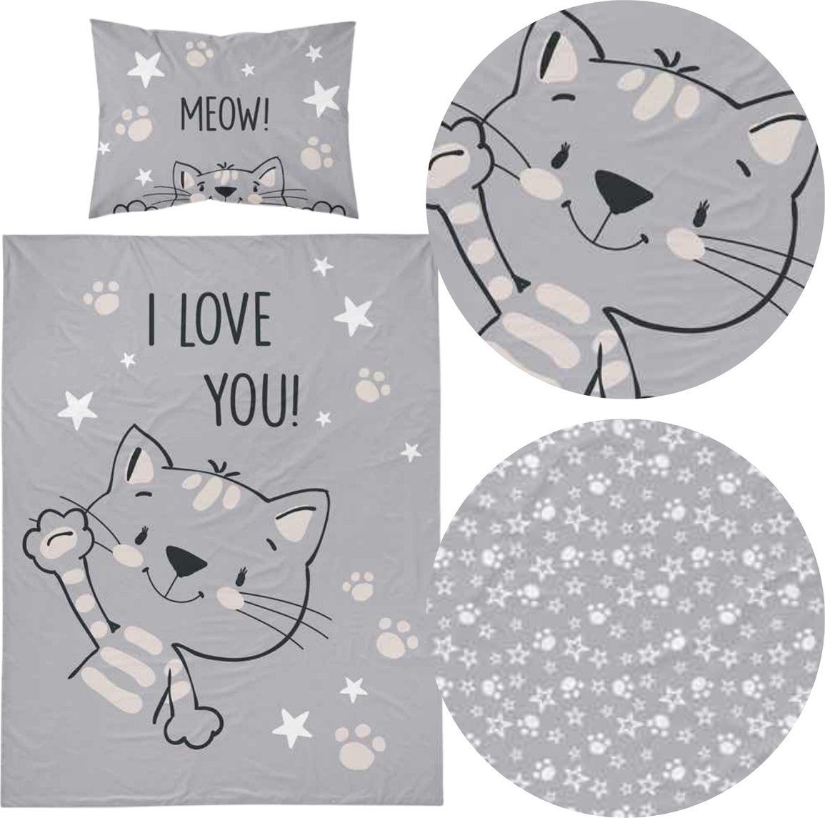 Detexpol Pościel 100 x 135 Bawełna Dziecięca Maya Mo 4992B