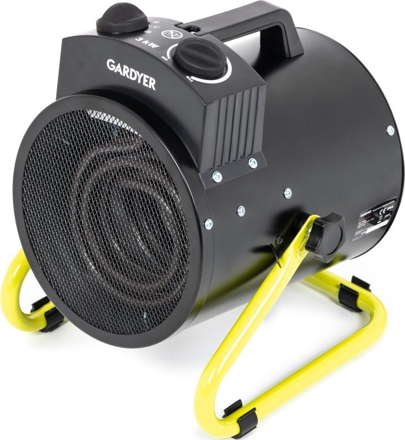 Gardyer NAGRZEWNICA DMUCHAWA ELEKTRYCZNA GARDYER HE3500 3kW - OFICJALNY DYSTRYBUTOR - AUTORYZOWANY DEALER GARDYER