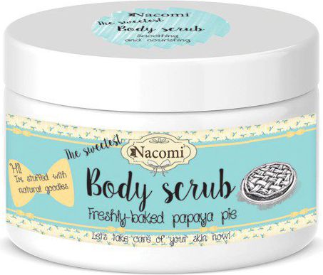 Nacomi Peeling do ciała Świeże ciasto z papają 200g