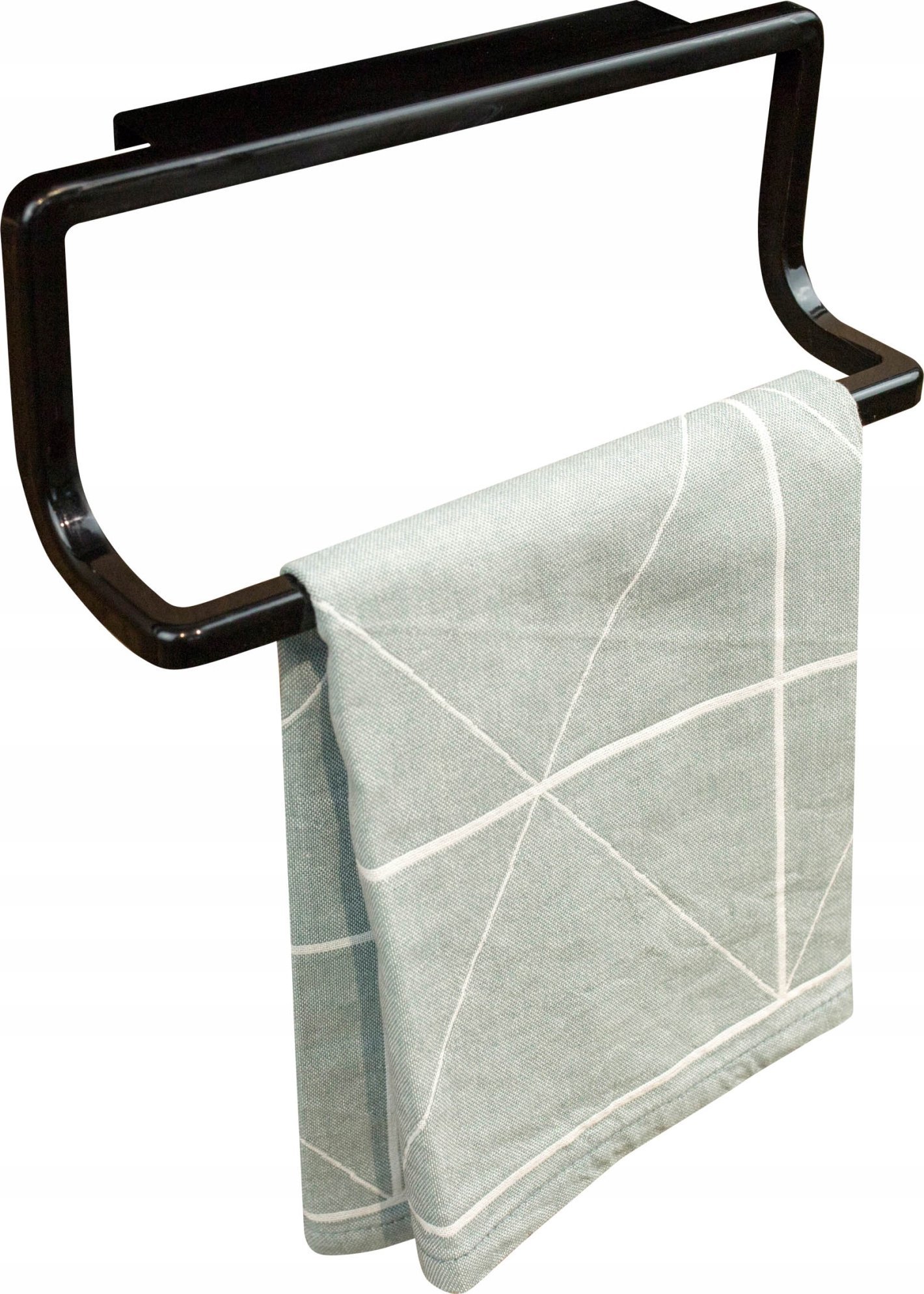 Sepio Wieszak na ręcznik do łazienki lub kuchni mocowany na szufladkę wytrzymały