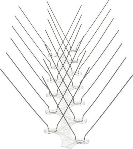 AVIK Kolce na Ptaki AVIK RX240 Kolce Sposób Odstraszacz na Ptaki Gołębie Jaskółki Szpaki Nierdzewne Kolce Przeciw Ptakom