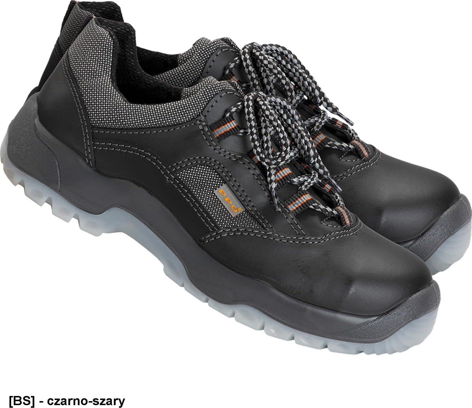 PPO Model 62 BPPOP62 S2 SRC - półbut skóra licowa, antyelektrostatyczny, podnosek, krótki kontakt do 120 C 43